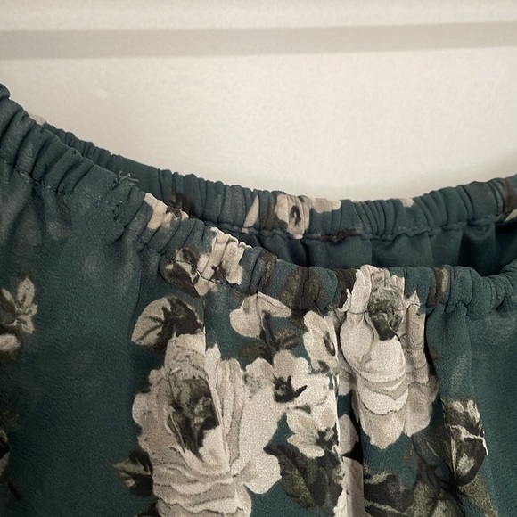 Torrid Green Floral Dress Plus Size 2 - Picture 8 of 10